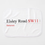 Elsley Road  Burp Cloth