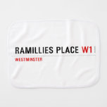 Ramillies Place  Burp Cloth