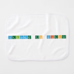 Welcome to Science  Burp Cloth