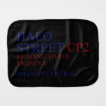 Halo Street  Burp Cloth