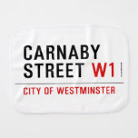 carnaby street  Burp Cloth