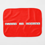 
 SCIENCE IS Awesome  Burp Cloth