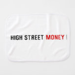 High Street  Burp Cloth