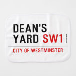 Dean's yard  Burp Cloth