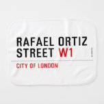 Rafael Ortiz Street  Burp Cloth