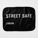 Street Safe  Burp Cloth