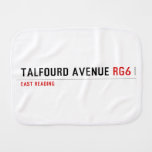 Talfourd avenue  Burp Cloth