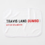 Travis Land  Burp Cloth