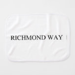 Richmond way  Burp Cloth