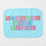 Periodic
 Table
 Writer  Burp Cloth