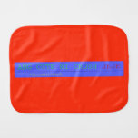 Ang cute ni crush  Burp Cloth