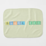 Thinking Day  Burp Cloth