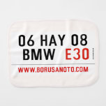 06 HAY 08  BMW   Burp Cloth