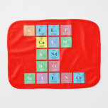 KEEP
 CALM
 AND
 DO
 SCIENCE  Burp Cloth