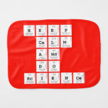 KEEP
 CALM
 AND
 DO
 SCIENCE  Burp Cloth
