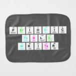 Periodic
 Table
 Writer  Burp Cloth