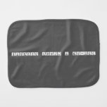 Sharmaine Abigail P Marquez  Burp Cloth