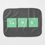 TAWA  Burp Cloth