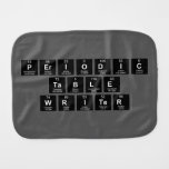 Periodic
 Table
 Writer  Burp Cloth