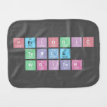 Periodic
 Table
 Writer  Burp Cloth