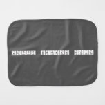 Happy Birthday Zoie  Burp Cloth