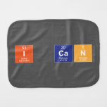 i can  Burp Cloth