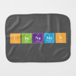 cinnamon  Burp Cloth