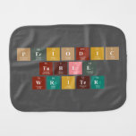 Periodic
 Table
 Writer  Burp Cloth