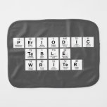 Periodic
 Table
 Writer  Burp Cloth