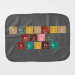 Periodic
 Table
 Writer  Burp Cloth