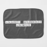 Happy birthday
 Lenoxx  Burp Cloth