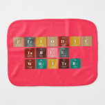 Periodic
 Table
 Writer  Burp Cloth