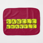 
 SANELE
 KHANYLE  Burp Cloth