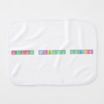 HAPPY BIRTHDAY ADELINE  Burp Cloth
