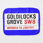 GOLDILOCKS GROVE  Burp Cloth