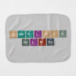 Sherlock 
 Holmes  Burp Cloth