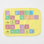 I love 
 Ms Nikki
 Cause
 She is
 Beautiful    Burp Cloth
