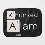 Khursed
 Alam  Burp Cloth