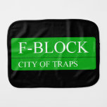 F-Block  Burp Cloth