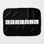 DROZDIK  Burp Cloth
