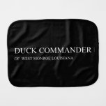 Duck Commander  Burp Cloth
