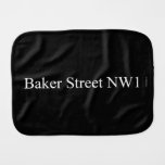 Baker Street  Burp Cloth