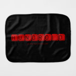 Hundroid  Burp Cloth