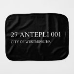 27 ANTEPLİ 001  Burp Cloth