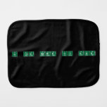 In the name of god  Burp Cloth