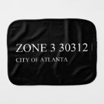 ZONE 3  Burp Cloth