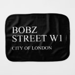 BOBZ Street  Burp Cloth