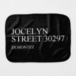 Jocelyn  Street  Burp Cloth