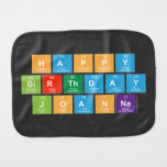 Happy
 Birthday
 Joanna  Burp Cloth
