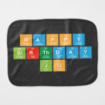 Happy
 Birthday
 Jo  Burp Cloth